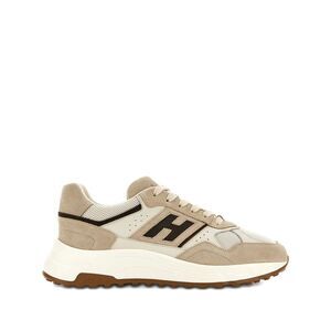 Hogan Men Suede, Smooth Leather And Mesh Hyperlight Sneakers